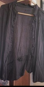 Grey military blazer